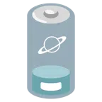 schwache Batterie + Ringplanet