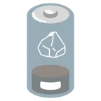 schwache Batterie + Felsen