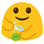 persone che si abbracciano + foglia al vento