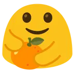 persone che si abbracciano + mandarino
