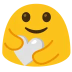 persone che si abbracciano + cuore bianco