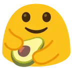 persone che si abbracciano + avocado