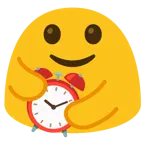 persone che si abbracciano + sveglia