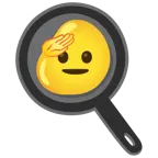 faccina che fa il saluto + cucinare