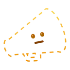faccina tratteggiata + megafono