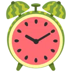 Wecker + Wassermelone