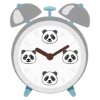 Wecker + Panda