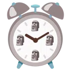 alarm clock + moai