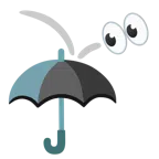 parasol + oczy