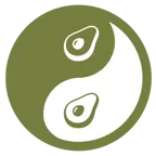 yin yang + avocado