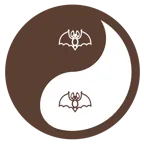 yin yang + bat