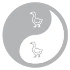 yin yang + goose