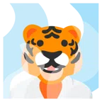 hot springs + tiger face
