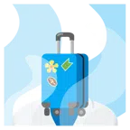 hot springs + luggage