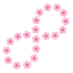 infinity + cherry blossom