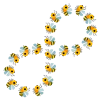 infinity + honeybee