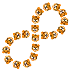 infinity + tiger face