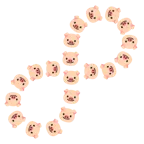 infinity + pig face