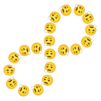 infinity + face exhaling
