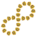 infinity + nerd face