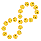 infinity + lying face