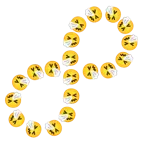 infinity + sneezing face