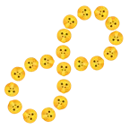 infinity + shushing face