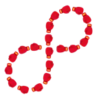 infinity + boxing glove