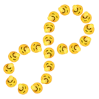 infinity + yawning face