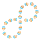 infinity + cupcake