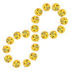 infinity + face with monocle