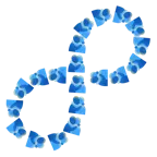 infinity + people hugging
