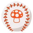 Baseball + Fliegenpilz