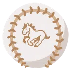Baseball + Pferd