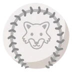 Baseball + Wolf