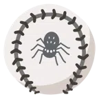 Baseball + Spinne
