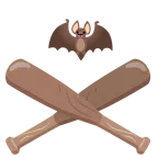 Baseball + Fledermaus