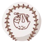 Baseball + Faultier