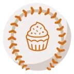 Baseball + Cupcake