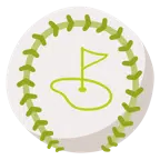 Baseball + Golffahne