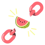 Ketten + Wassermelone