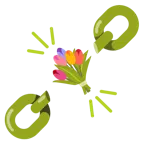 catene + mazzo di fiori