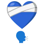 cuore guarito + persona che parla