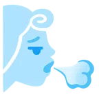 พ่นลม + หน้าหายใจออก