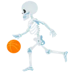 Basketball + Totenkopf