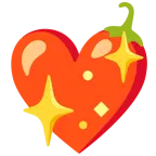 cuore che luccica + peperoncino