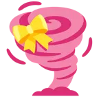 cuore con fiocco + tornado