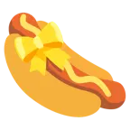 cuore con fiocco + hot dog