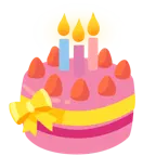 cuore con fiocco + torta di compleanno