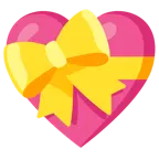 heart with ribbon + heart with ribbon